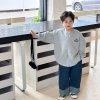 Michael's Children's Autumn Collection, Boys' hoodie, Spring and Autumn 2024 New Autumn Collection, two pieces of top for children's vacation Specification image